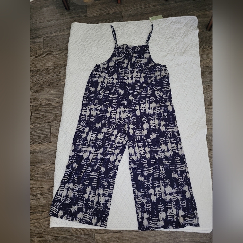 YESNO Size 2xl Stylish Women's Blue Jumpsuit. New.